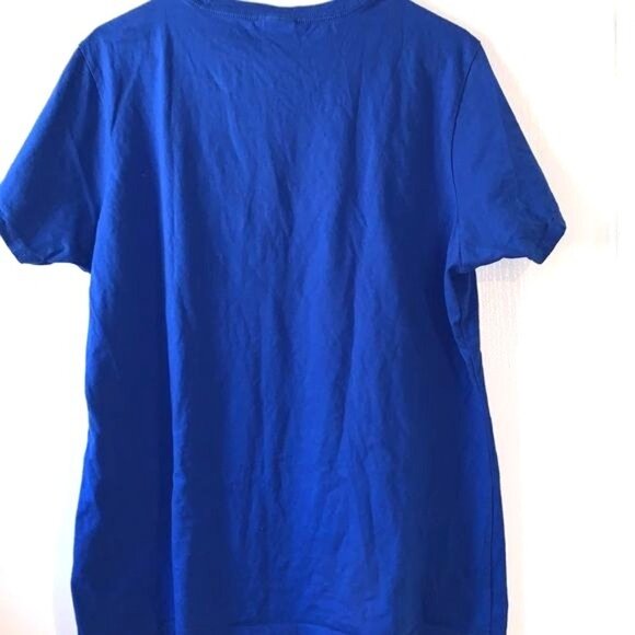 Super Mom T-Shirt By Port & Company XXL Ring Spun Cotton Blue - Picture 5 of 7